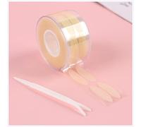 600PCS/Pack Makeup Clear Gray Beige Eyelid Stripe Big Eyes Invisible Double Fold Shadow Tape Sticker Beauty Tool(Beige L)