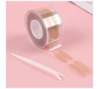 600PCS/Pack Makeup Clear Gray Beige Eyelid Stripe Big Eyes Invisible Double Fold Shadow Tape Sticker Beauty Tool(Gray L)