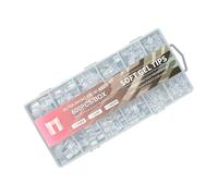 600pcs Short Half Covers Nails Tips Offering a Natural Look and EasyTrimming for Stylish Manicure Decors Easy Trim Nails Tips