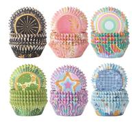 600Pcs Standard Size Cupcake Cases, Disposable Cupcake Baking Liners Cups