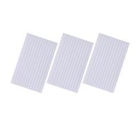 600pcs White Paper Index Cards with Double Sided Ruled Design