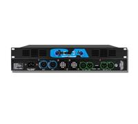 600W*2 Digital Power Amplifier, Home Audio Amplifier, with LED Light + Volume Knob, Dual-channel Independent Output, for Stage Performances, Conferences, KTV