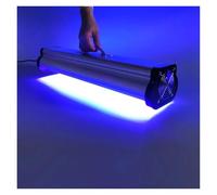 600W 405nm 365nm 395nm LED Cold Wind Ultraviolet UV Gel Curing Lamp Resin Oil Ink Paint Silk Screen Print 3D Printer Curing with Efficient Heat Dissipation(405nm)