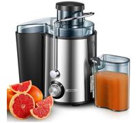 600W Centrifugal Juicer for All Fruits & Vegetables, 3-Inch Wide Mouth, 2-Speed, Drip-Proof, Compact Design with Large Pulp Jug