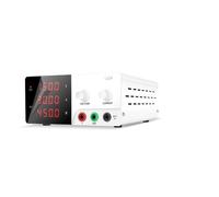 600W DC Bench Power Supply Variable, 30V 10A 20A 12V 50A Switching Lab Voltage Stabilizer High-power Adjustable Regulator Source Factory Test High Precision(15V 30A 450W White)
