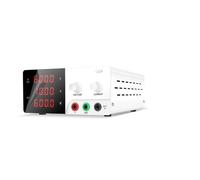 600W DC Bench Power Supply Variable, 30V 10A 20A 12V 50A Switching Lab Voltage Stabilizer High-power Adjustable Regulator Source Factory Test High Precision(60V 10A 600W White)