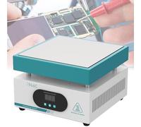 600W Digital Display Heating Table, Electric Heating Plate Preheating Station with Temperature Adjustable, 7.87x7.87 in Heating Area, Hot Plate Rework Heater for Mobile Phone Repair