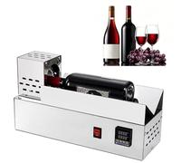 600W Electric Heat Shrinking Machine for Bottle Caps, Adjustable Temperature Digital Display, Stainless Steel, PVC Shrink Wrapper Dia ≤80mm, Height ≤300mm