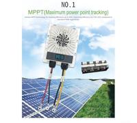 600W For MPPT Solar Charge Controller with Adjustable 10-30V Voltage and LCD Display for Enhanced Solar System Control and Monitoring