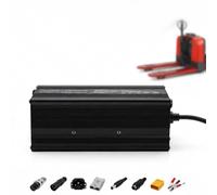 600W Forklift Battery Charger for 12V-72V Lead Acid Batteries | 600W smart charger with Multiple output connector options available for 12V/24V/36V/48V/60V/72V lead acid batteries Charge