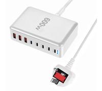 600w Gan 3.1 Type-c With 8-port Gan Pd Usb 3.1 Charger For Mobile Phones Gaming K1i7 Tablets Devices And Consoles Car