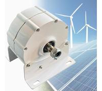 600W Low RPM Permanent Magnet Generator, Gearless 12V-48V Wind Water Turbine with Base, Efficient Energy Production for Renewable Power Solutions