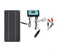 600W Monocrystalline Solar Panel Kit with 100A MPPT Charge Controller for RV, Camping & Off-Grid Power Supply - Portable, Weatherproof,
