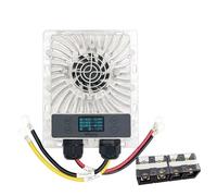 600W MPPT Solar Charge Controller 40A 10-30V Adjustable OLED Display Smart Fan Photovoltaic
