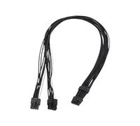 600W PCIe 5.0 12VHPWR PSU Cable for Type-3/Type-4 PSUs, Dual 8-Pin PCIe to 12+4Pin Modular Cable for RTX4090 GPU