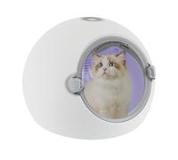 600W Pet Dryer Box,360 ° Surround Wind Pet Drying Assistant,Led Lamp Aromatherapy Intelligent Temperature Control Through Touch Screen, Ultra Quiet White Lcd Control Panel Pet Shops, Households