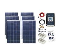 600w Poly Solar Panel Kit 24V with MPPT Controller 7