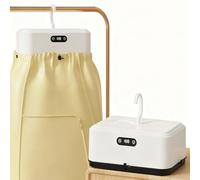 600W Portable Clothes Dryer - Compact Fast-Drying Machine with 360° Hot Air & Steam Function for Travel, Apartment, RV, Hotel & Camping - Efficient & Space-Saving Solution