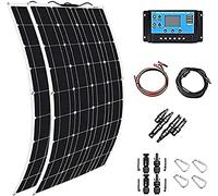 600W Solar Panel Kit for Homes and RVs, Flexible Monocrystalline Panels with 40A Charge Controller, Efficient Renewable Energy Solution