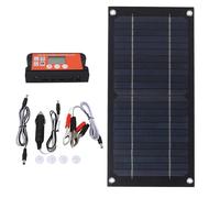 600W Solar Panel Kit Monocrystalline Silicon Technology for Car, Boat, RV, Motorcycle, Truck with 100A Trickle Charger