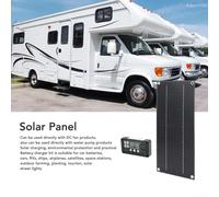 600W Solar Panel Kit with 100A MPPT Charge Controller for RV, Camper, Boat & Outdoor Off-Grid Use - Monocrystalline, Portable, Lightweight, DC-Compatible