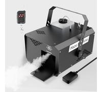 600W Stage Haze Machine: Continuous Output Fog Machine - Wireless Remote & DMX Control - Adjustable Smoke Outlet for Stage DJ Halloween Club Christmas Wedding Party Light Show