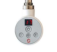600W WATT NOVA Live White Thermostatic (Room Stat) Electric Towel Rail Heating Element