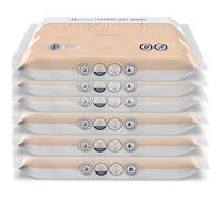 600x Omnitex Daily Care Patient Dry Wipes 32x28cm | Made in UK | Durable, High Absorbency, Soft & Gentle | Body Cleaning Wipes, Incontinence Adults Bed Bath (6x Pack of 100)