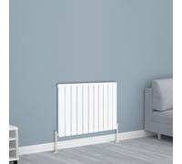 (600x748mm Double, White) NRG Horizontal Vertical Flat Panel Designer Radiator Central Heating Radiator Rads