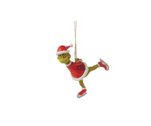 6015225 Grinch Ice Skating Hanging Ornament - P6290