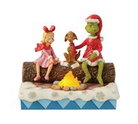 6017072 Jim Shore Grinch Roasting Marshmallows - P6243
