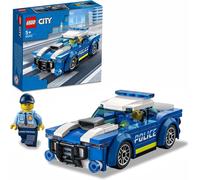 60312 City Police Car Toy for Kids 5 plus Years Old with Officer Minifigure, Sma