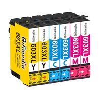 603XL Ink Cartridges Multipack Replacement for Epson 603 XL for Expression Home XP-4100 XP-2100 XP-3100 XP-2105 XP-3105 Workforce WF-2810 WF-2830 WF-2835 WF-2850 Printer (2 Cyan, 2 Magenta, 2 Yellow)