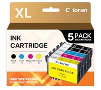 604XL Ink Cartridges Replacement for Epson 604 XL Ink Cartridge for Epson Expression Home XP-2200 XP-2205 XP-3200 XP-3205 XP-4200 XP-4205, Workforce WF-2910DWF WF-2930DWF WF-2935DWF WF-2950DWF 5pack