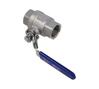 605-034 ball valve max. 65 bar @<100° C 1.4408 stainless steel G316 GEBO