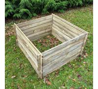 605 Litre Wooden Compost Bin - Medium Composter By Woven Wood™