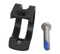 6061 Aluminum Brake Lever Clamp 22mm Stainless Screw | Fits for sram E7 E9 X0 models, standard 22mm diameter, black finish, includes screw, precise engineering