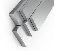 6061 Aluminum Flat Bar - 1-3 mm Thickness, 500 mm Length - Versatile Solid Metal Stock for Industrial and DIY Projects 1pc(3x20mm)