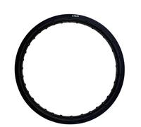 6061 Aluminum Motorcycle Rim 2. 15x18 32 36 Holes Spoke Wheel Circle Compatible With Various Bikes Silver Black 2. 15 18(32 Holes Black)