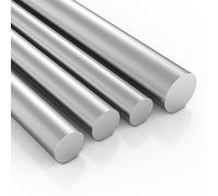 6061 Aluminum Rod, Solid Aluminum Alloy Bar, Hard Round Bar Stock, Diameter 17-44mm, Length 500mm (#500mm,17mm)