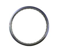 6061 Aviation Aluminum 1.85x21 36 Spoke Motorcycle Rims wheel circle Hole 185x21 1.85 21 Black Silver(Silver)
