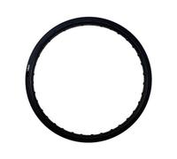 6061 Aviation Aluminum 1.85x21 36 Spoke Motorcycle Rims wheel circle Hole 185x21 1.85 21 Black Silver(Black)