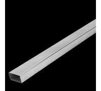 6063 Aluminum Alloy Square Tube Pipe, Tubing Rectangular Metal Pipe, Length 100mm 250mm Aluminum Straight Pipe 1pc(100X30X50X1MM)