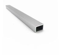 6063 Aluminum Square Pipe 10x15mm 1mm Thickness Rectangular Profile for Decorative and Structural Industry