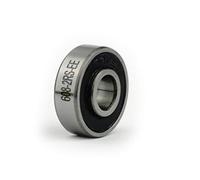 608-2RS-EE ball bearings - extended on both sides / protruding / wide inner ring (1 mm) - 8 x 22 x 7 mm / with flange: 8 x 22 x 9 mm 608RS