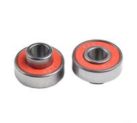 608-2RS Skateboard Bearings ABEC-11 High Speed Silent Chromium Steel Ball Bearings 8x22x12.6mm for Longboard Inline Skate Scooter Fidget Spinner(Red 8pcs)