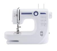 608A Household Mini Sewing Machine, Electric 12 Stitches Sewing Machine with Foot Pedal Sewing Kit for Kids Adults Beginners