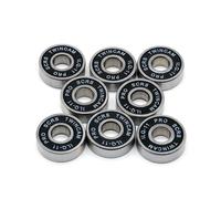 608RS ILQ-11 Black Seal Bearing Skateboard Scooter 608 2RS Ball Bearing Miniature Roller Ball Bearings Kit 8PCS/Set