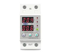 60A 230V Din Rail Adjustable Over Voltage and Under Voltage Protective Device Protector Relay TOVPD1-63 1Pcs(60A)