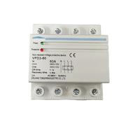 60A 380V~ Three-Phase Four-Wire Rail Automatic Recovery reconnection overvoltage and undervoltage Protection Relay